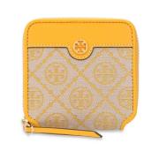 Tory Burch Plånbok/korthållare Yellow, Dam