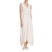 Peserico Maxi Klänning White, Dam