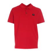 Paul & Shark Polo Shirt Red, Herr