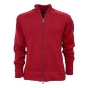 Paul & Shark Cardigan ZIP Red, Herr