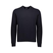 Paul & Shark Shetland Ecowool Herr Sweatshirt Blue, Herr