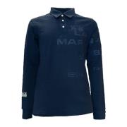 La Martina Herr Heavy Jersey Navy Polo Blue, Herr