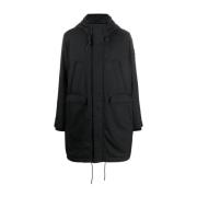 Moose Knuckles Svart huva parkas Black, Herr