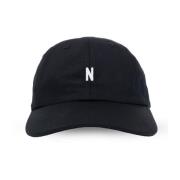 Norse Projects Baseballkeps Black, Herr