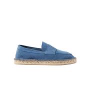 Scarosso Stål Mocka Espadriller Blue, Herr