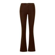 7 For All Mankind Vida Flared Jeans Brown, Dam