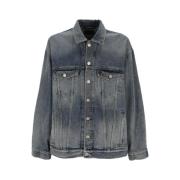 Balenciaga Denim Jacka Blue, Dam