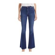 Mother Jeans The Weekender Fray Denim Blue, Dam