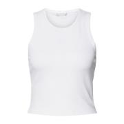 Guess Sleeveless Tops White, Dam