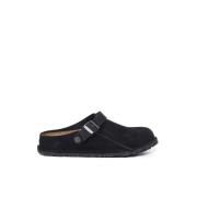 Birkenstock Svarta Sandaler med Bomullsblandning Black, Herr