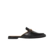 Scarosso Enrico Svart Horsebit Mule Black, Herr