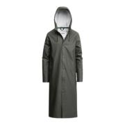 Stutterheim Stockholm Long Print Green Green, Unisex