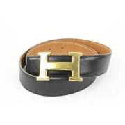 Hermès Vintage Bälte som är begagnat Black, Dam