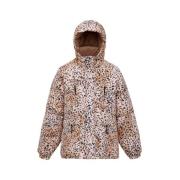 Roseanna Leopardmönstrad Parka från Pirenex Pink, Dam