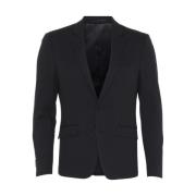 Clean Cut Kavaj Milano Jersey Black, Herr