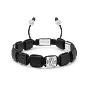 Nialaya Bracelets Gray, Herr