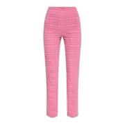 Nanushka ‘Juna’ byxor med rynkor Pink, Dam