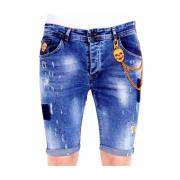 Local Fanatic Shorts Stretch Herr - 1014 Blue, Herr