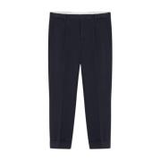 Brooks Brothers Marinblå Stretch Cotton Chinos Blue, Herr