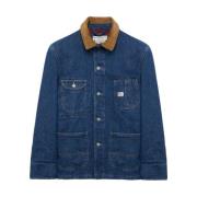 Roy Roger's Denim Jacka Blue, Herr