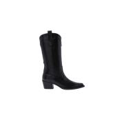 Scarosso Eleganta Dolly Black Cowboy Stövlar Black, Dam