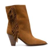 Aquazzura Mocka Frans T7 Stövlar Brown, Dam