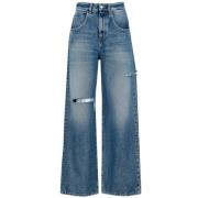 Icon Denim Los Angeles Blå Jeans Blue, Dam