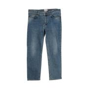 Acne Studios Pre-owned Pre-owned Bomull jeans Blue, Dam