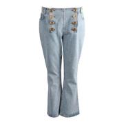 Balmain Pre-owned Pre-owned Jeans Blue, Dam