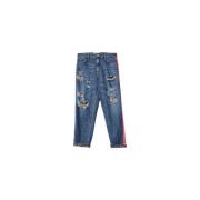 Blugirl Stiliga Denim Jeans Blue, Dam