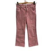 Isabel Marant Pre-owned Pre-owned Bomull jeans Pink, Dam
