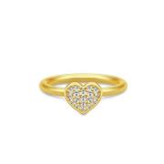 Julie Sandlau Pure Heart Ring Yellow, Dam