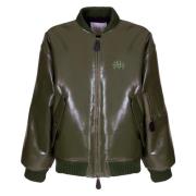 MVP wardrobe Montenapoleone Bomberjacka Green, Dam