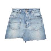 Balenciaga Denim Skirts Blue, Dam