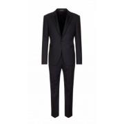 Emporio Armani Elegant Tuxedo med rund satinrevers Black, Herr