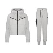 Nike Tech Fleece Träningsset Gray, Dam