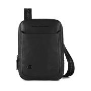 Piquadro Shoulder Bags Black, Herr