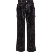 Stella McCartney Breda Denim Jeans Black, Dam