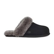 UGG Mysiga Fårskinns Tofflor Black, Dam