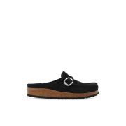 Birkenstock ‘Buckley’ mockasinsandaler Black, Dam