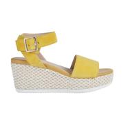 Geox Lipari Sandaler Yellow, Dam