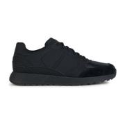 Geox Svarta sneakers för män Black, Herr