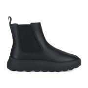 Geox Svarta Ankelboots för Kvinnor Black, Dam