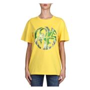 Alberta Ferretti T-shirt Yellow, Dam