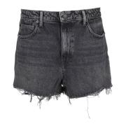 Alexander Wang Denim Shorts Black, Dam