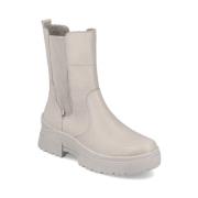 Rieker Beige Stängda Booties Beige, Dam