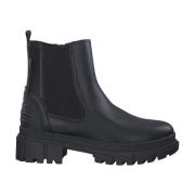 s.Oliver Svarta Avslappnade Stängda Booties Black, Dam