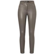 Cambio Åtsittande Skinny 5 Fickbyxor Gray, Dam