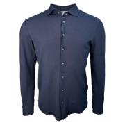 Gran Sasso Shirts Blue, Herr