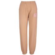 Livincool Artwork Sweatpants Beige, Dam